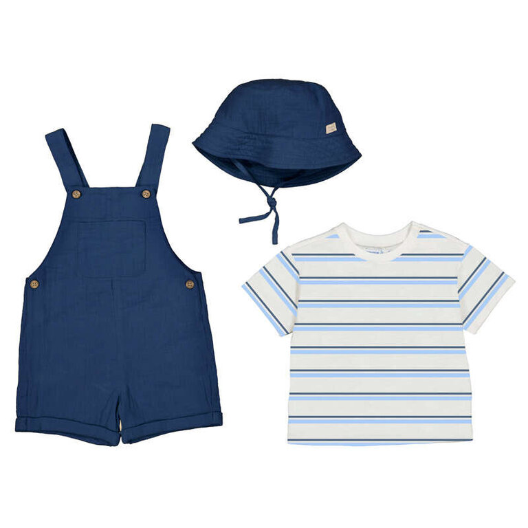 Mayoral Mayoral Dungaree set - Ocean