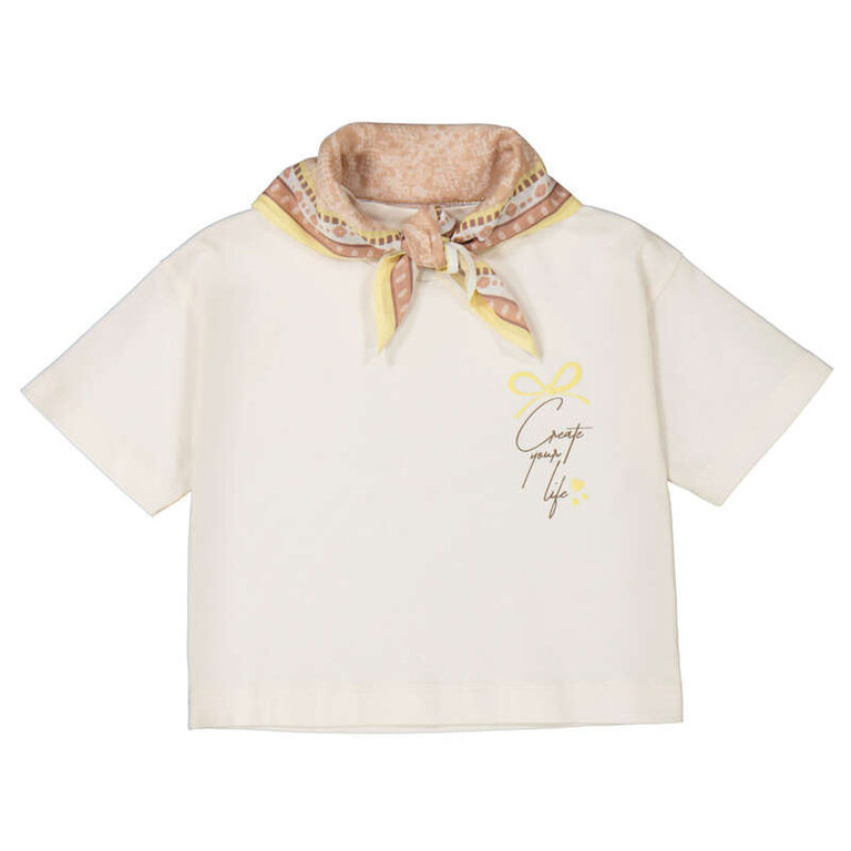 Mayoral Mayoral S/s T-shirt - Beige Bone