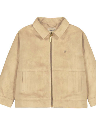 Mayoral Mayoral Jacket suede - Camel