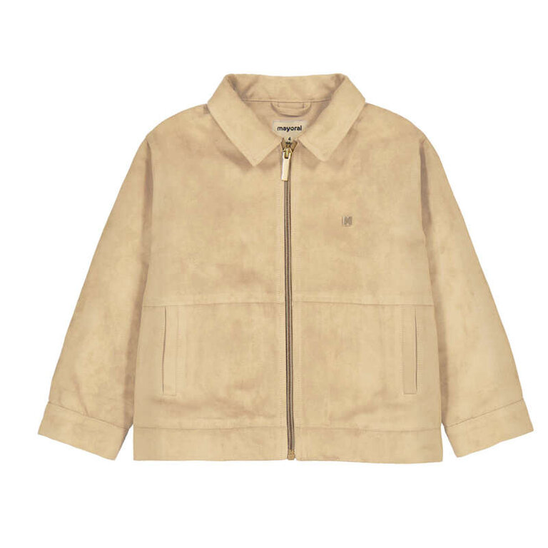 Mayoral Mayoral Jacket suede - Camel