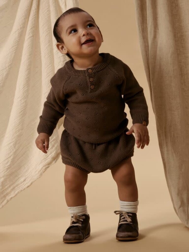 Lil Atelier Lil Atelier Laguna Bloomer - Shitake