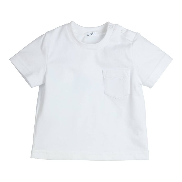 Gymp Gymp T-shirt Aerobic Light Blue – White - White