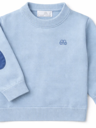 Natini Natini Pull Milo - Light blue