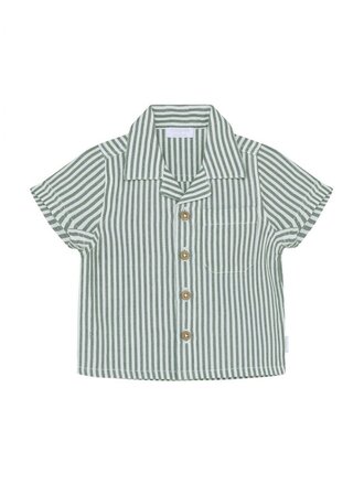 Noppies Noppies Shirt SS stripe - Khaki