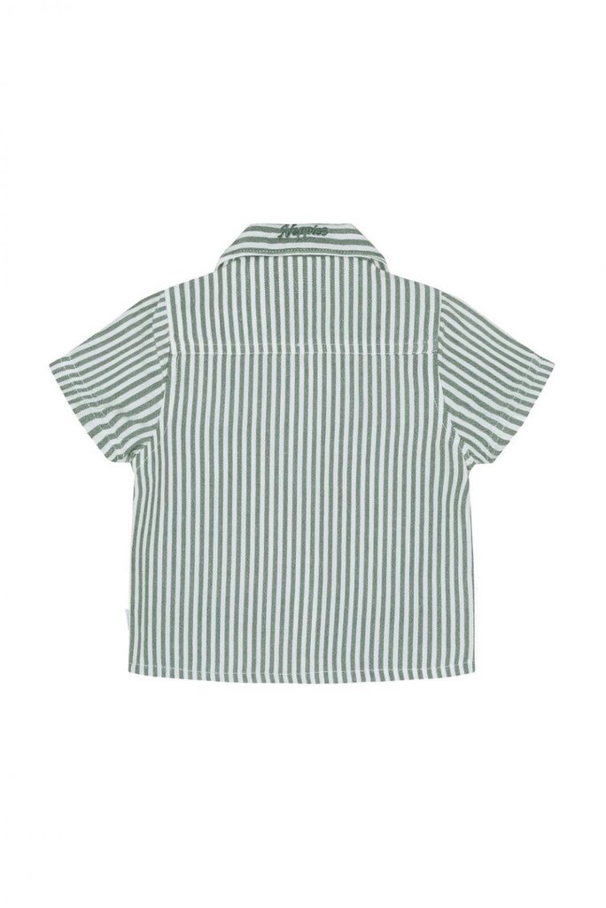 Noppies Noppies Shirt SS stripe - Khaki