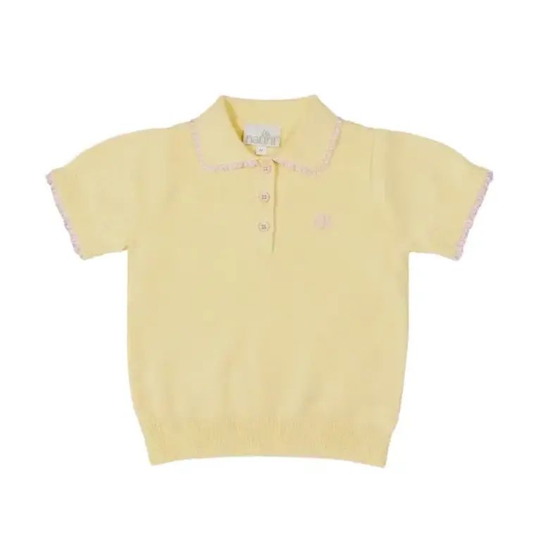 Natini Natini Top Tricot Bria - Yellow