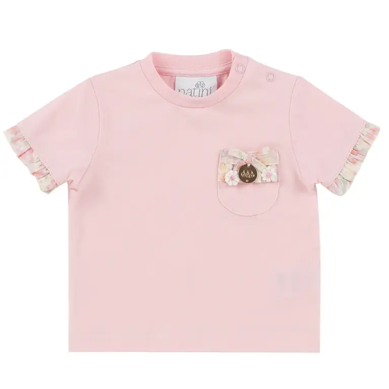 Natini Natini T-shirt Flo - White