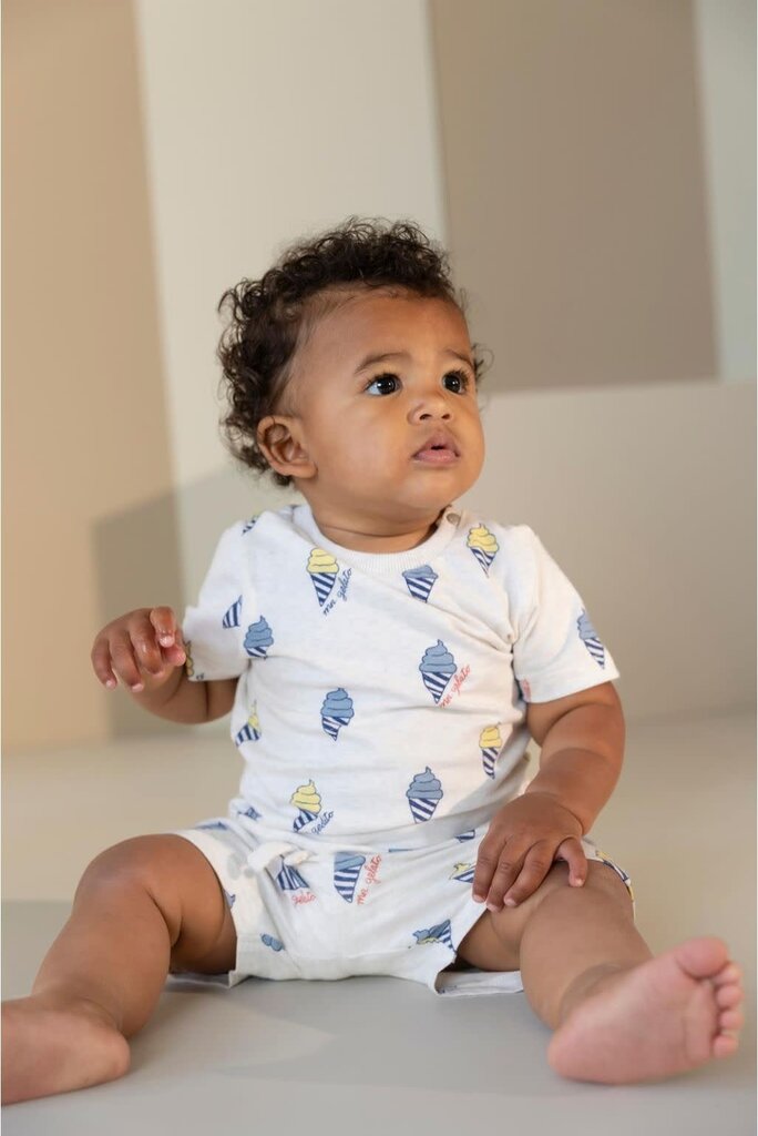 Noppies Noppies Tee SS AOP - Sand