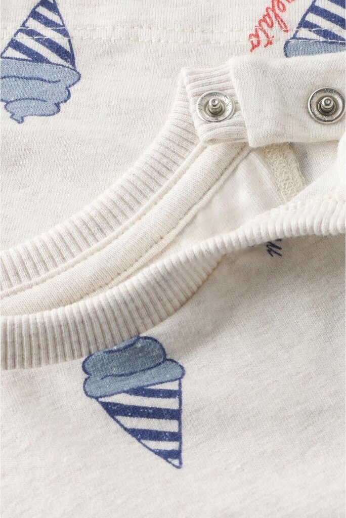 Noppies Noppies Tee SS AOP - Sand