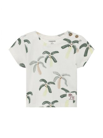 Noppies Noppies Tee SS AOP - White