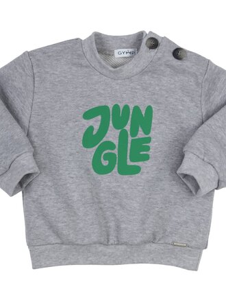 Gymp Gymp Sweater Hibbo Jungle - Grey Melange