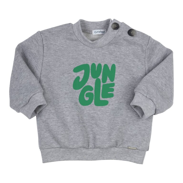 Gymp Gymp Sweater Hibbo Jungle - Grey Melange