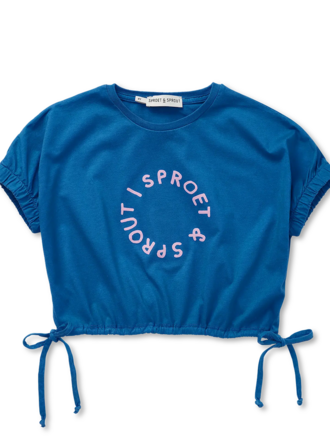 Sproet & Sprout Sproet & Sprout Girls T-shirt sproet - Sports Blue