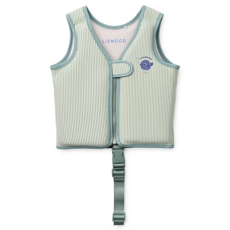 Liewood Liewood Dove swim vest - Stripe Pepermint