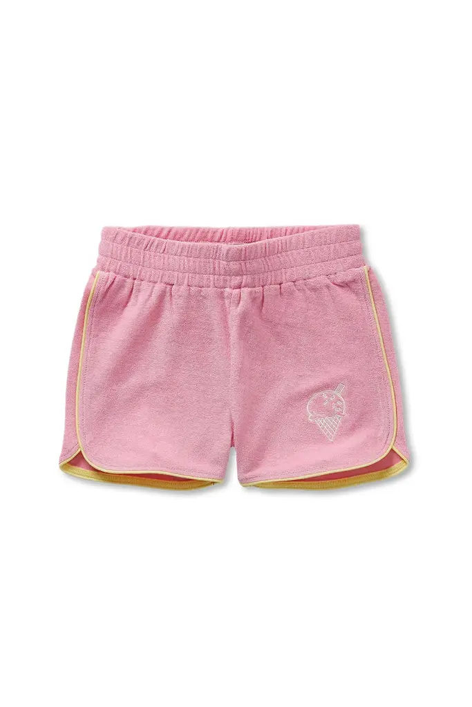 Sproet & Sprout Sproet & Sprout Terry Sport Shorts Pink - Podium Pink