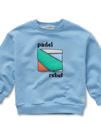 Sproet & Sprout Sproet & Sprout Sweatshirt Padel Rebel - Forever Blue
