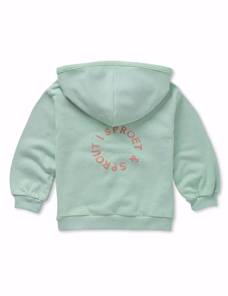 Sproet & Sprout Sproet & Sprout Sweatshirt Hoody Sproet - Silt Green