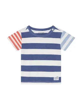 Noppies Noppies Tee SS stripe - Blue