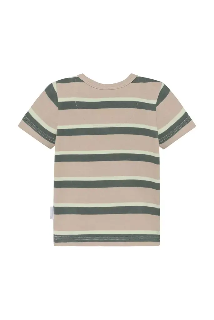 Noppies Noppies Tee SS stripe - Brown