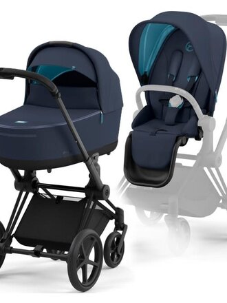 Cybex Cybex Priam 3delige set - Donkerblauw