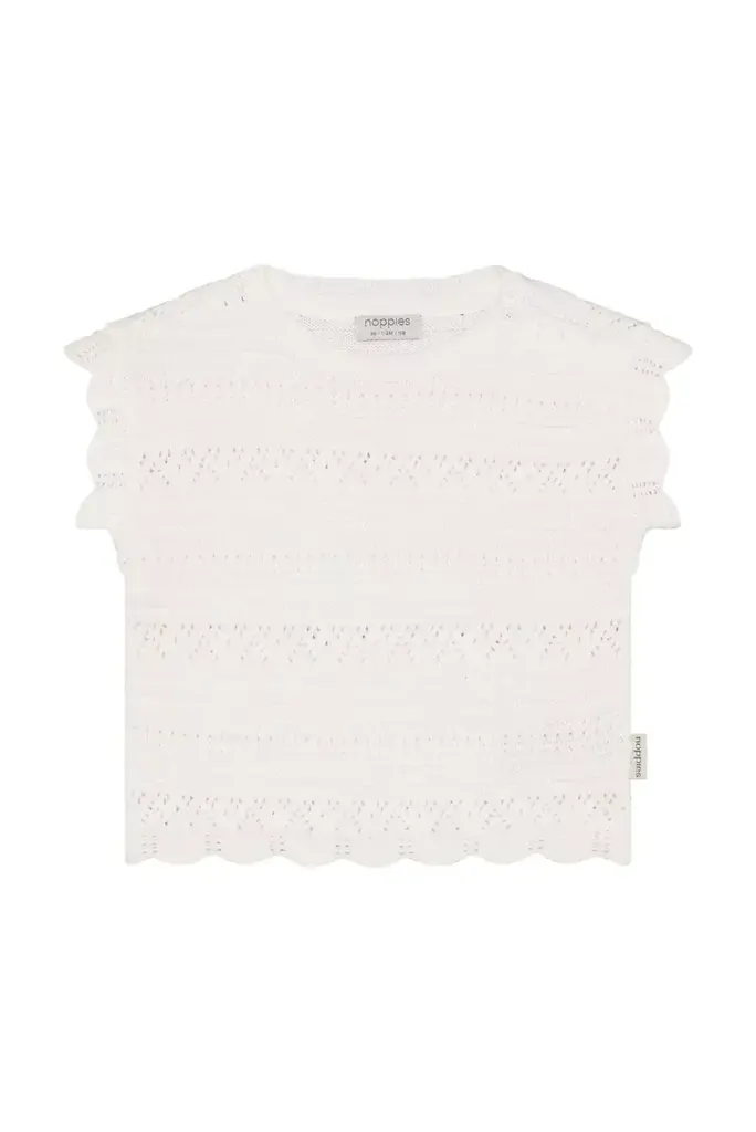 Noppies Noppies Top SS - White