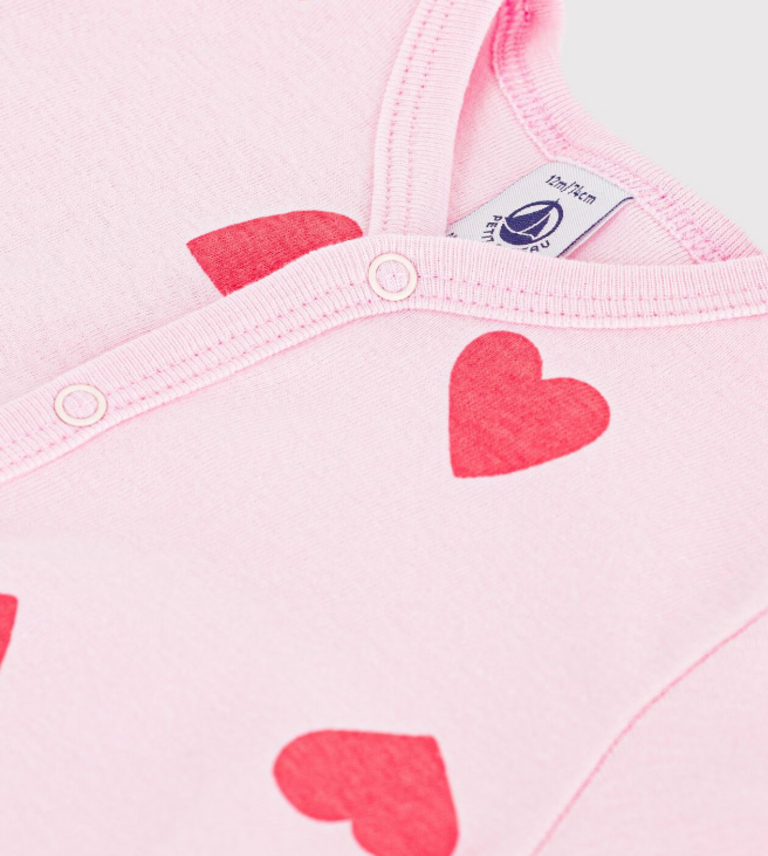 Petit Bateau Petit Bateau Pyjama kort - Hart