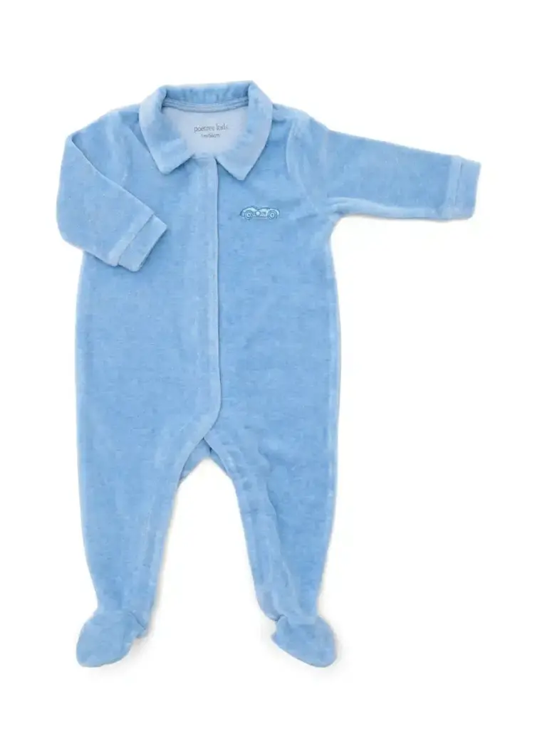 Poetree Kids Poetree Babypakje verlours - Denim blue