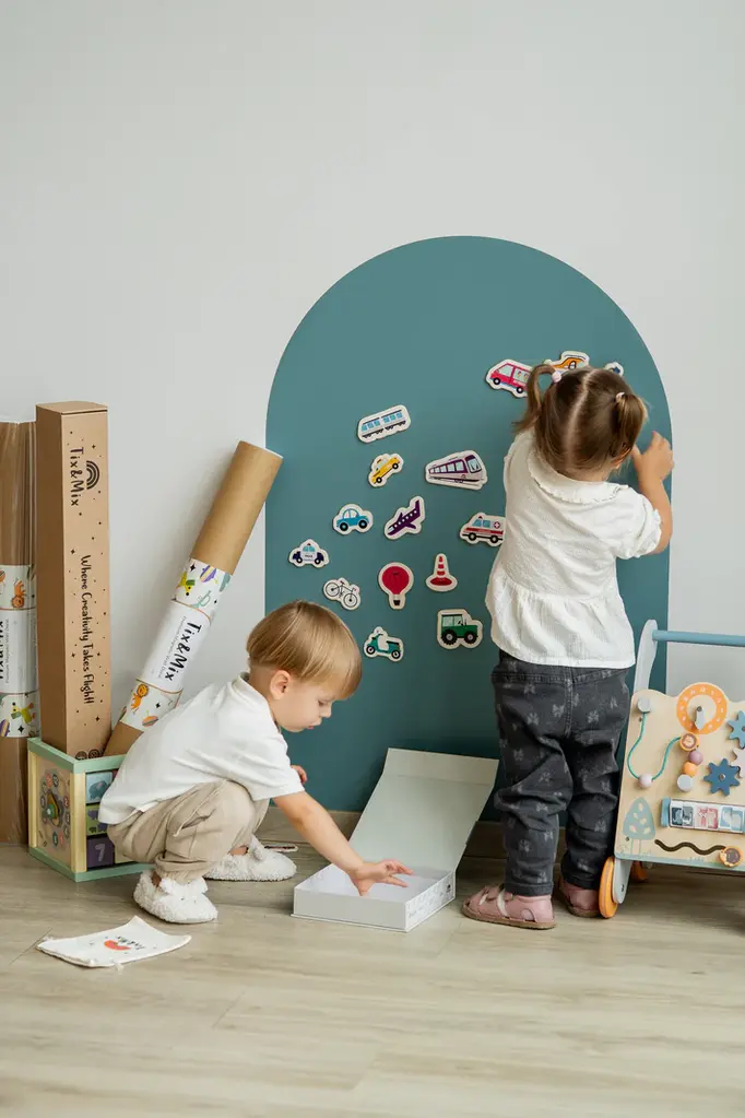 Tix&Mix Tix&Mix Magneetsticker - Voertuigen