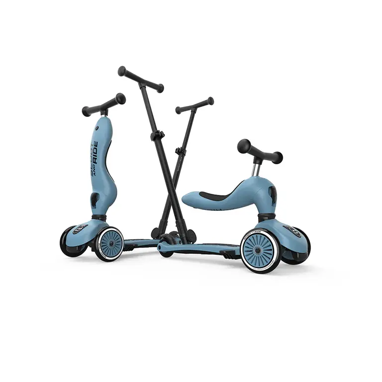 Scoot&Ride Scoot&Ride Highwaykick Pull&Go - Steel