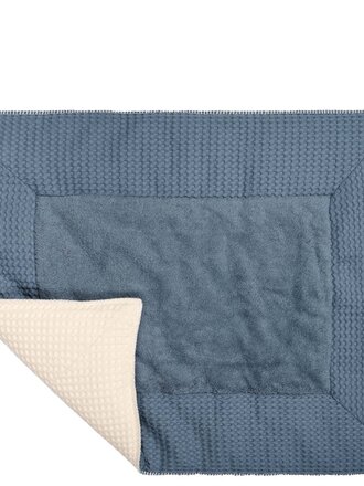 Koeka Koeka Boxkleed Wafle - Bluestone/Natural