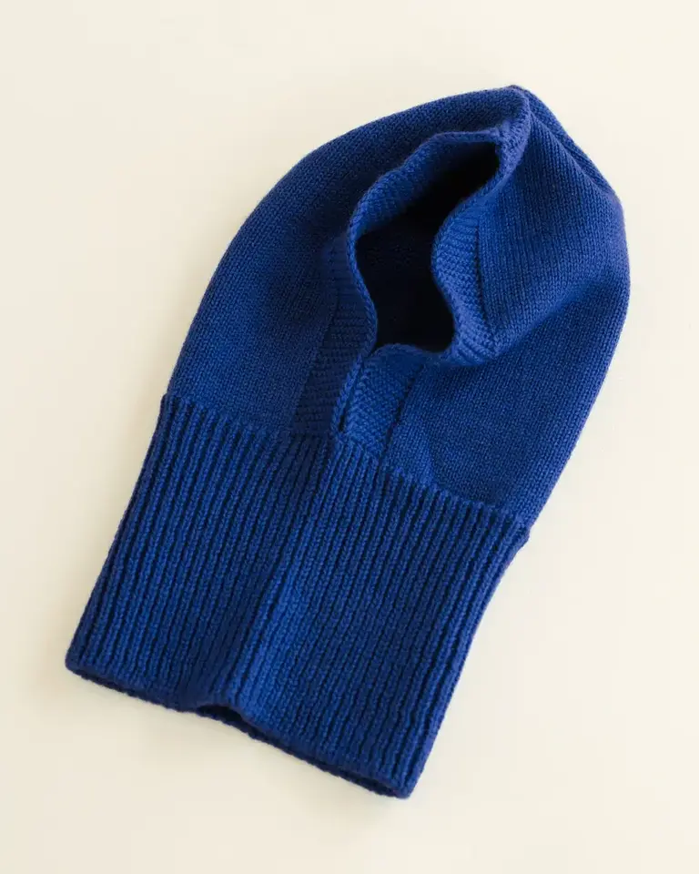 Hvid Hvid Balaclava - Cobalt blue