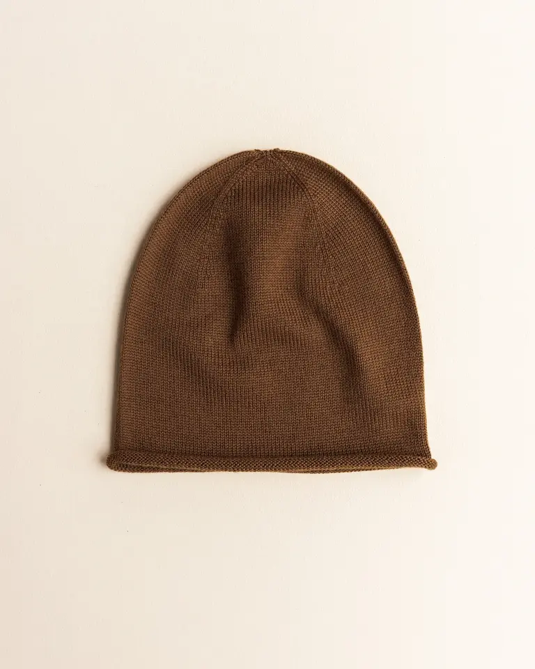 Hvid Hvid Beanie Efa - Mocha