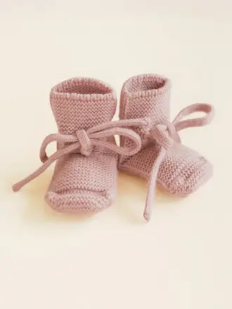 Hvid Hvid Booties - Powder