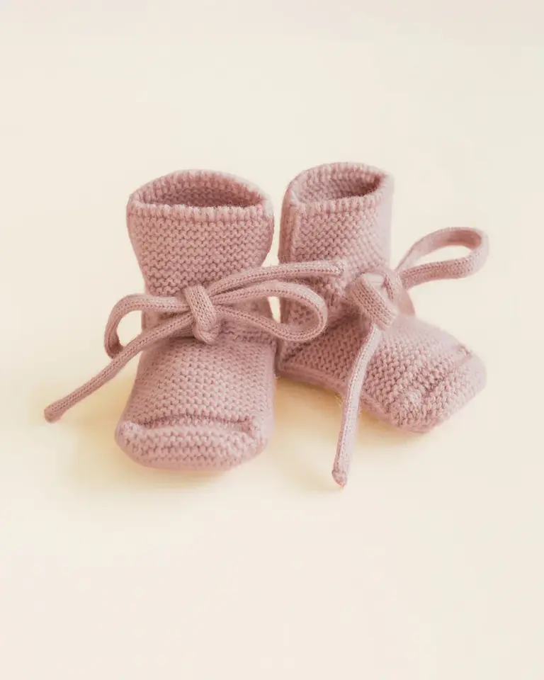 Hvid Hvid Booties - Powder