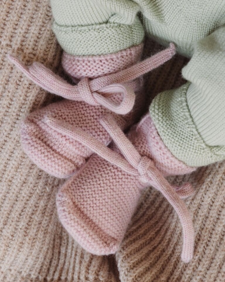 Hvid Hvid Booties - Powder