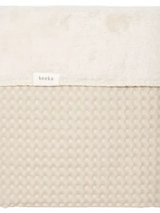 Koeka Koeka Wiegdeken cotton wafle - Sand