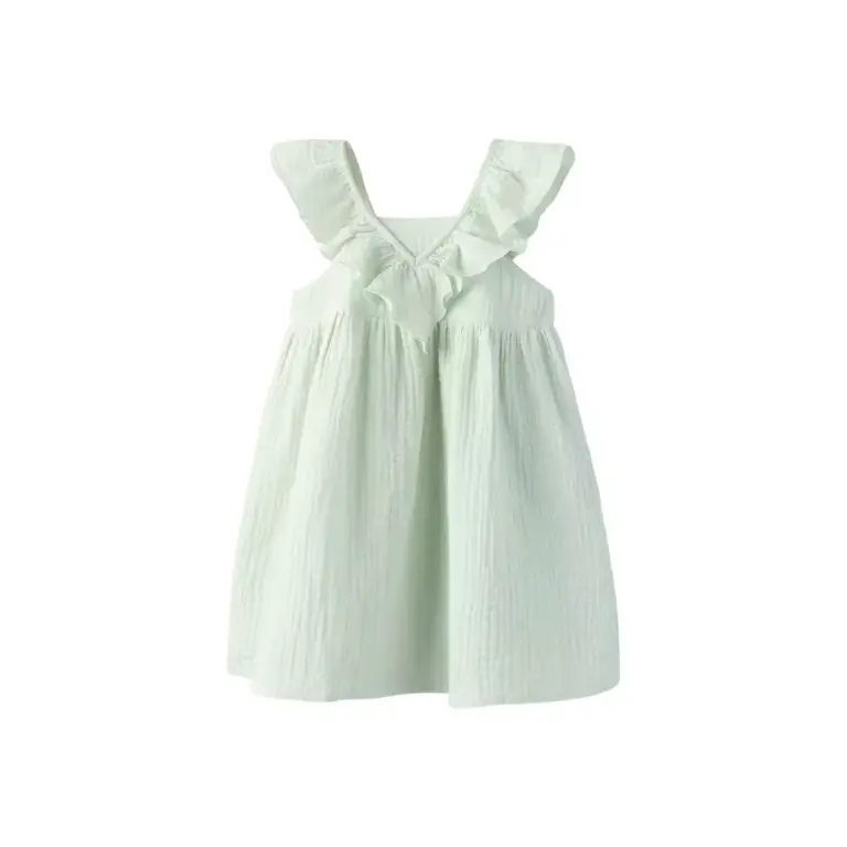 Name it Name it Dress Fuslin - Pale Aqua