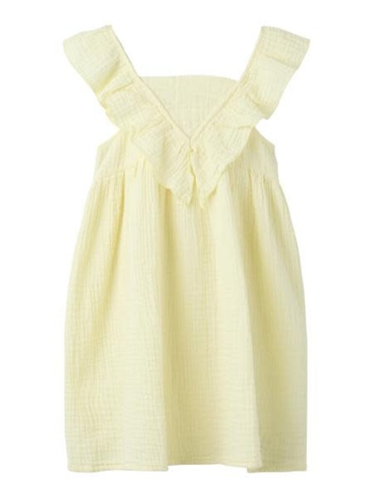 Name it Name it Dress Fuslin - Pear sorbet