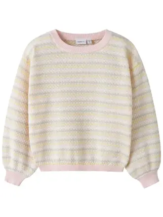 Name it Name it Sweater Fiona - Pear Sorbet