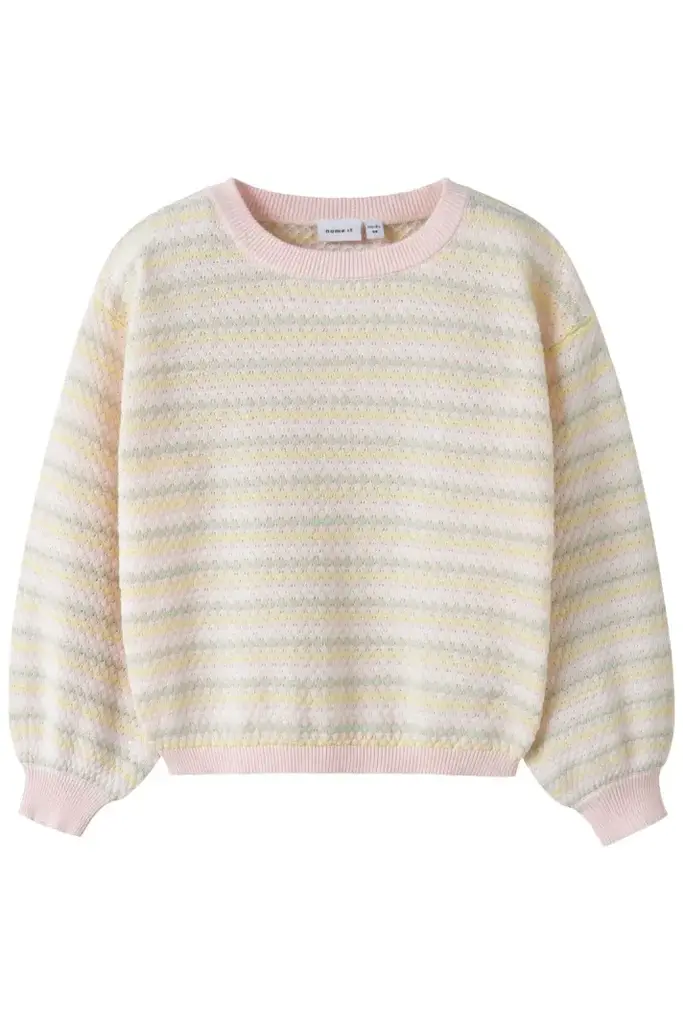 Name it Name it Sweater Fiona - Pear Sorbet