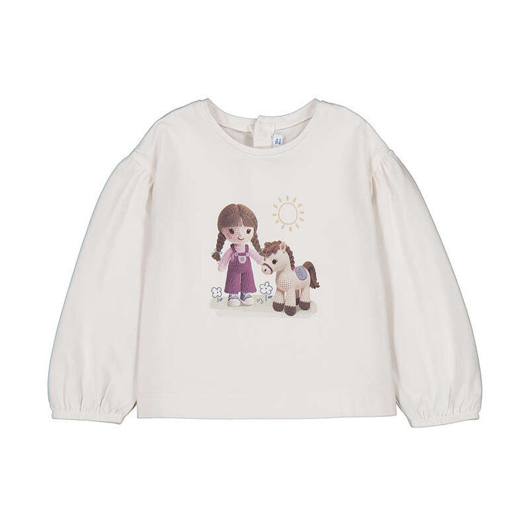 Mayoral Mayoral L/s graphic t-shirt           - soyo