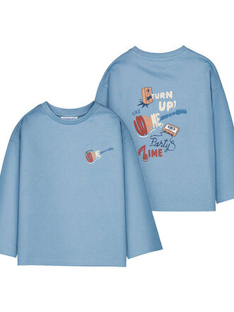 Mayoral Mayoral L/s t-shirt "turn up"         - rain