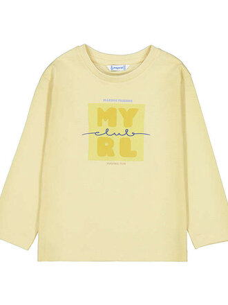 Mayoral Mayoral L/s basic t-shirt             - Corn