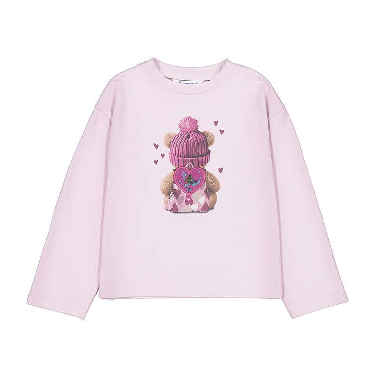 Mayoral Mayoral L/s t-shirt                   - Mauve
