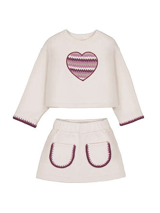 Mayoral Mayoral Skirt set                     - Light khak