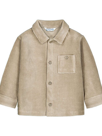 Mayoral Mayoral knit overshirt                - Hazelnut