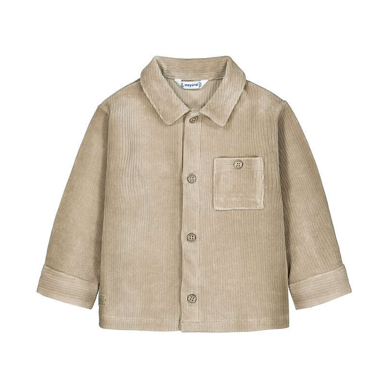 Mayoral Mayoral knit overshirt                - Hazelnut