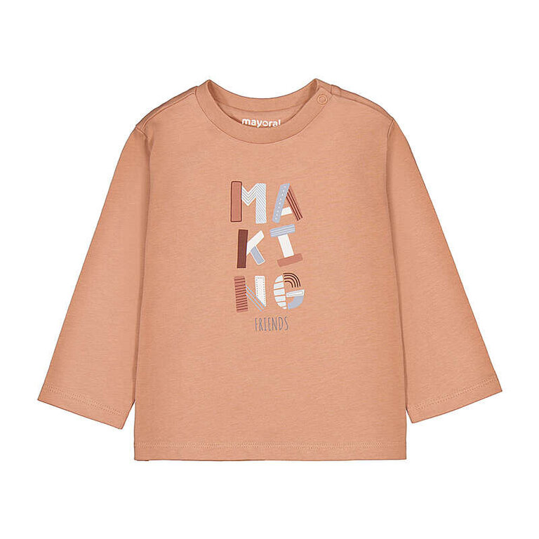 Mayoral Mayoral L/s basic t-shirt             - Nectar