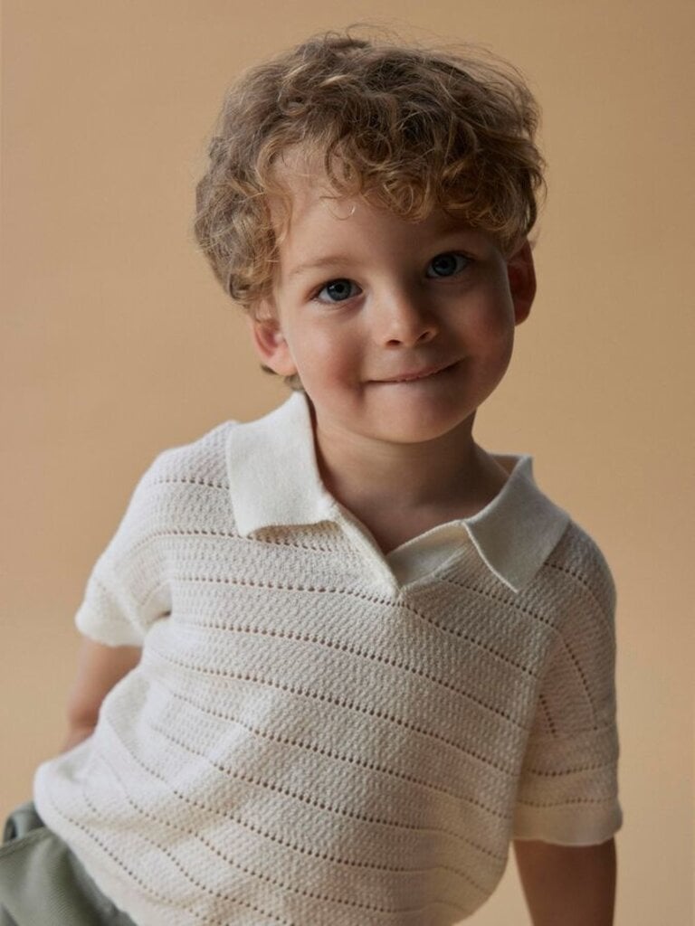 Name it Lil Atelier Polo livo - Milk