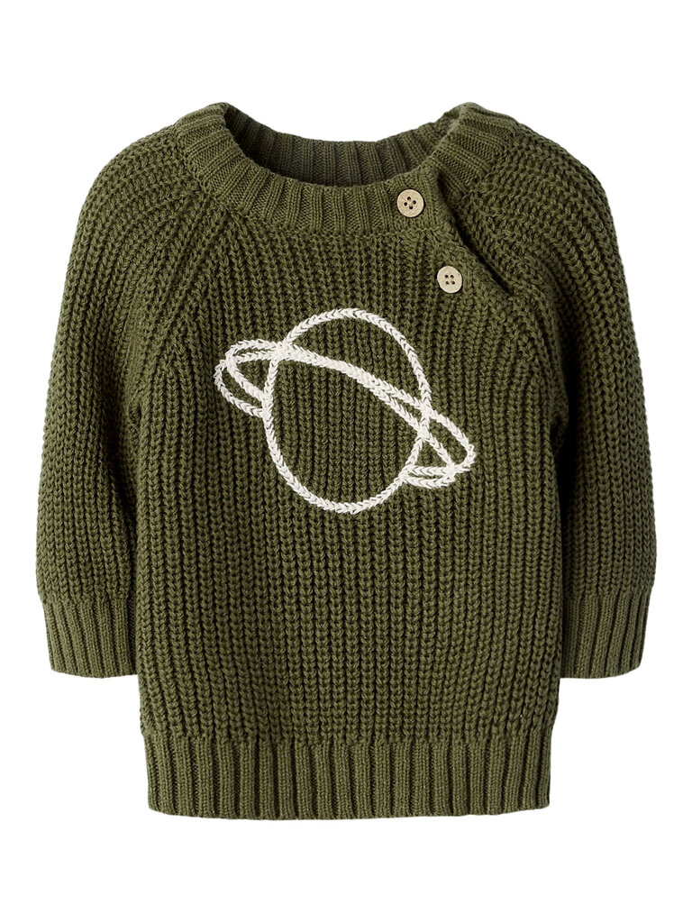Lil Atelier Lil Atelier Sweater Memlen - Winter moss